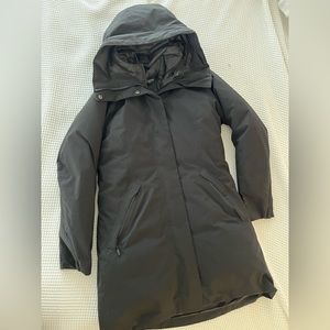 Patagonia black down coat - the warmest coat you will ever own!